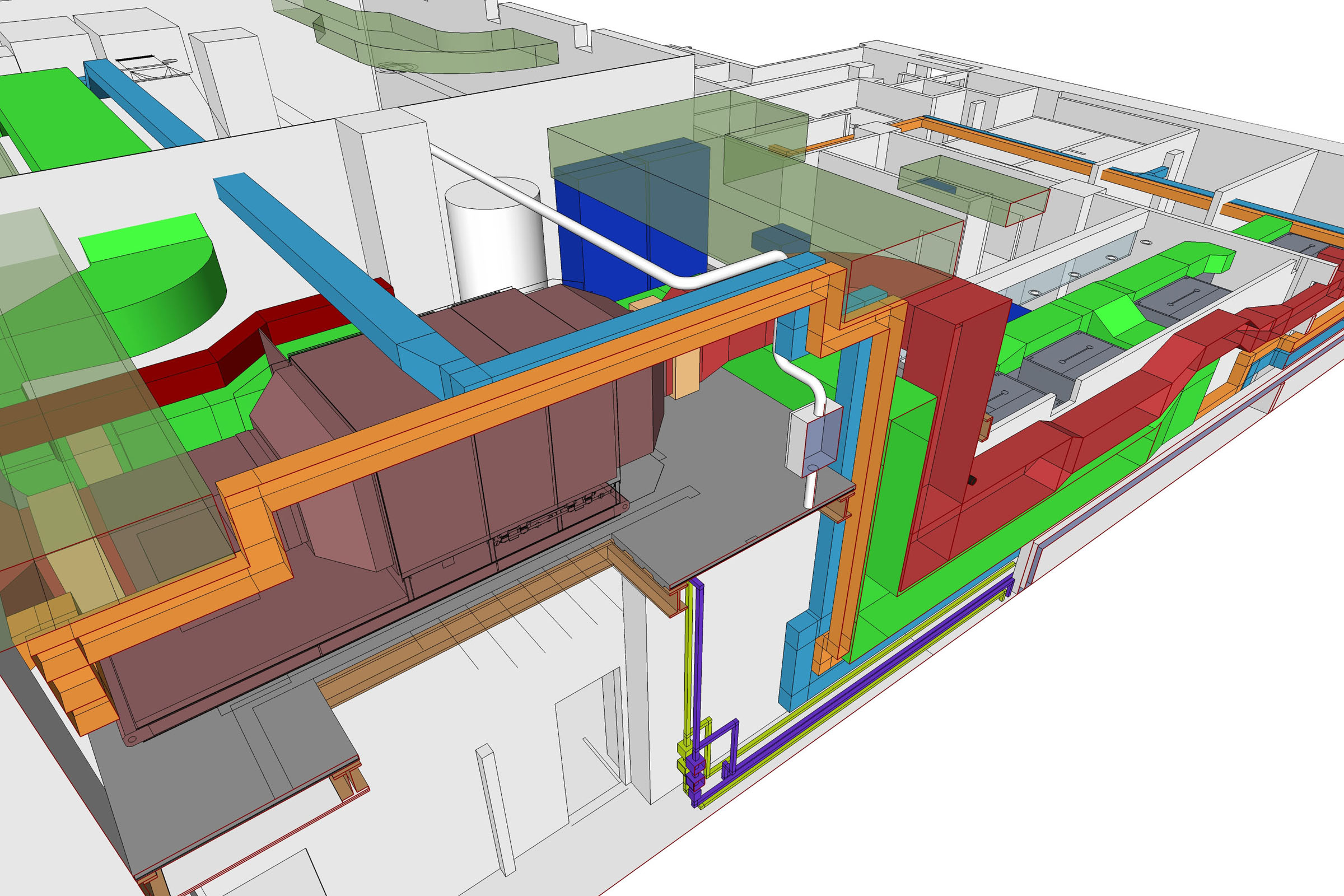 TR-8 HVAC R and Service Water piping design &insulation